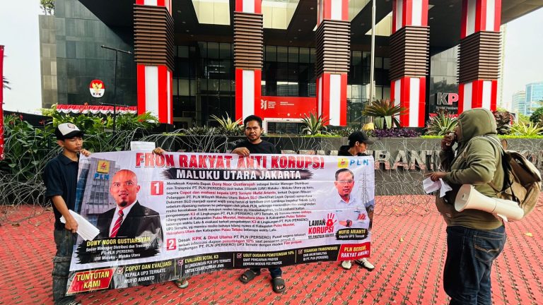 Dugaan Masalah di Tubuh PLN Malut Disorot, FRANK Malut Desak KPK dan Polri Turun Tangan