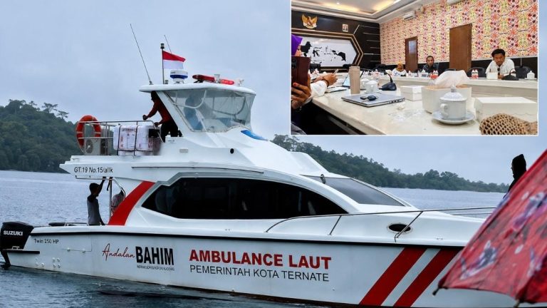 RDP DPRD Ternate Bahas Krisis Ambulans Laut BAHIM, Warga Pulau Butuh Kepastian