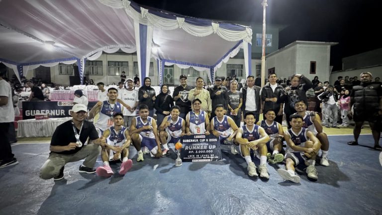 Tampil Gemilang di Gubernur Cup II, Tim Basket Ditjenpas Malut Sabet Runner Up
