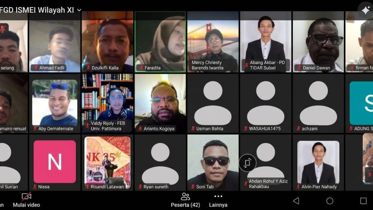 ISMEI Wilayah XI Maluku-Papua Dorong Penguatan RUU Daerah Kepulauan, Siapkan Rekomendasi untuk DPR dan DPD RI