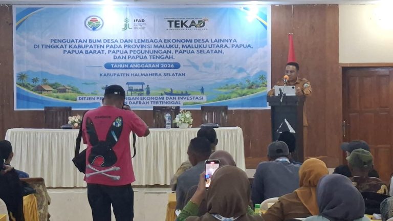 Kadis DPMD M. Zaki Kasuba Buka Pelatihan Penguatan BUMDes, Dorong Ekonomi Desa Lewat Tata Kelola Profesional