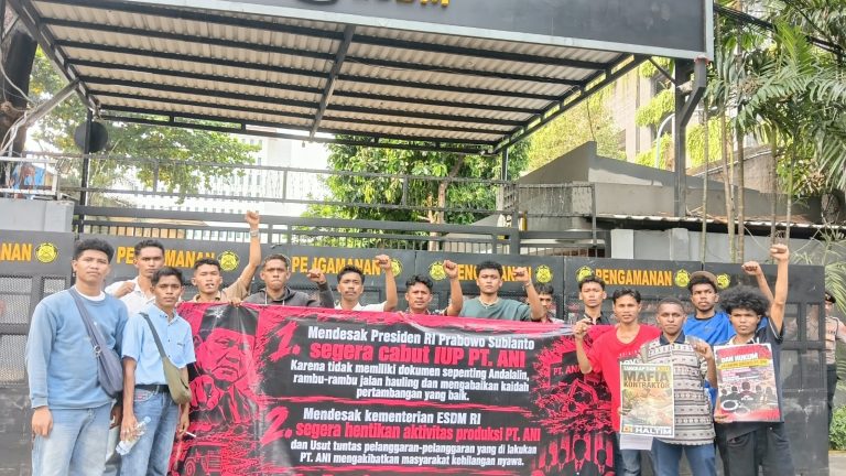 SMUK Desak Presiden dan ESDM Cabut IUP PT.ANI