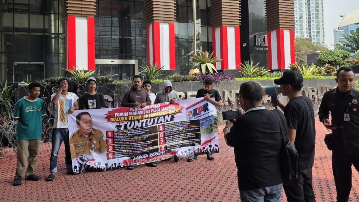 Soroti Enam Dugaan Persoalan Anggaran, Formapas Malut Kembali Geruduk KPK dan Desak Rizal Marsaoly Diperiksa