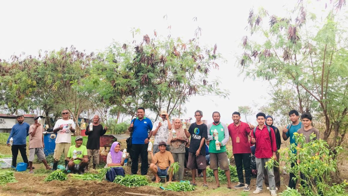 Dukung Ketahanan Pangan, PT Bio Agromitra Indonesia Salurkan Bantuan Pupuk untuk Petani Kalumata
